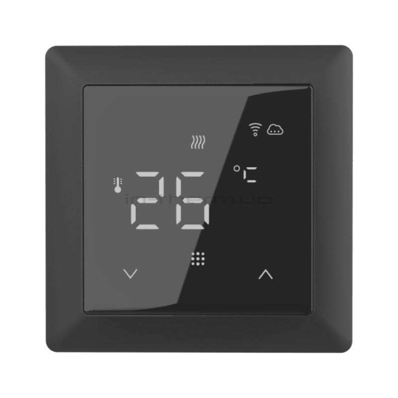 Термостат IN-THERM PWT 511 Wi-Fi (чорний мат)