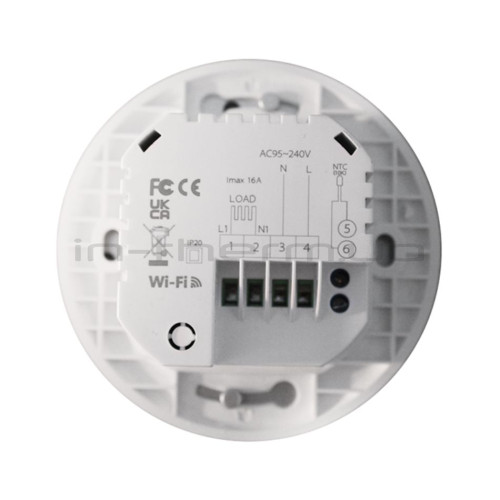 Термостат IN-THERM PWT 601 Wi-Fi (чорний)