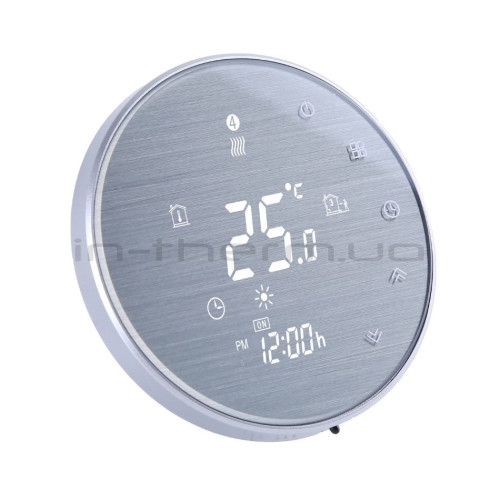 Термостат IN-THERM PWT 600 SILVER Wi-Fi (білий мат)