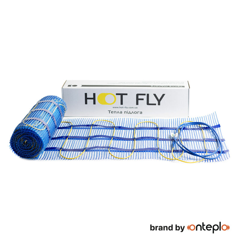 Нагрівальний мат двожильний HOT FLY HFM 0.50, 0,5 м. кв.
