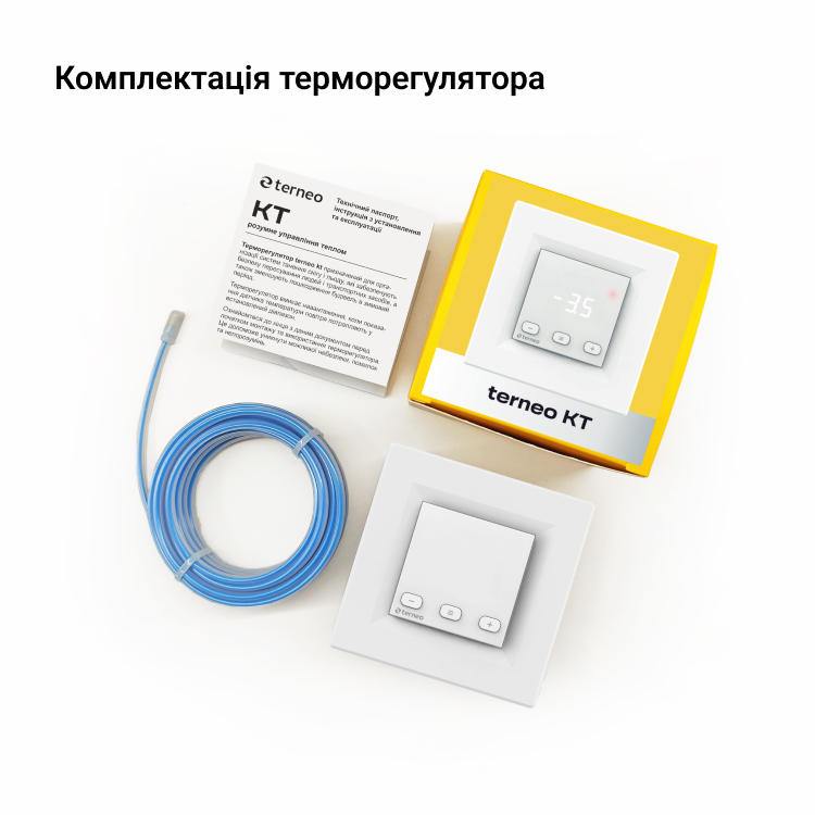 Терморегулятор terneo kt