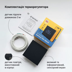 Терморегулятор terneo nx black