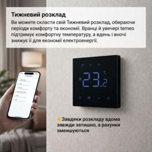 Терморегулятор terneo nx black