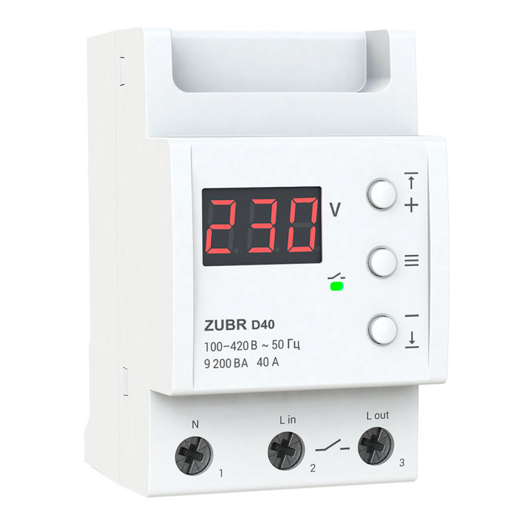 Реле напруги ZUBR D40