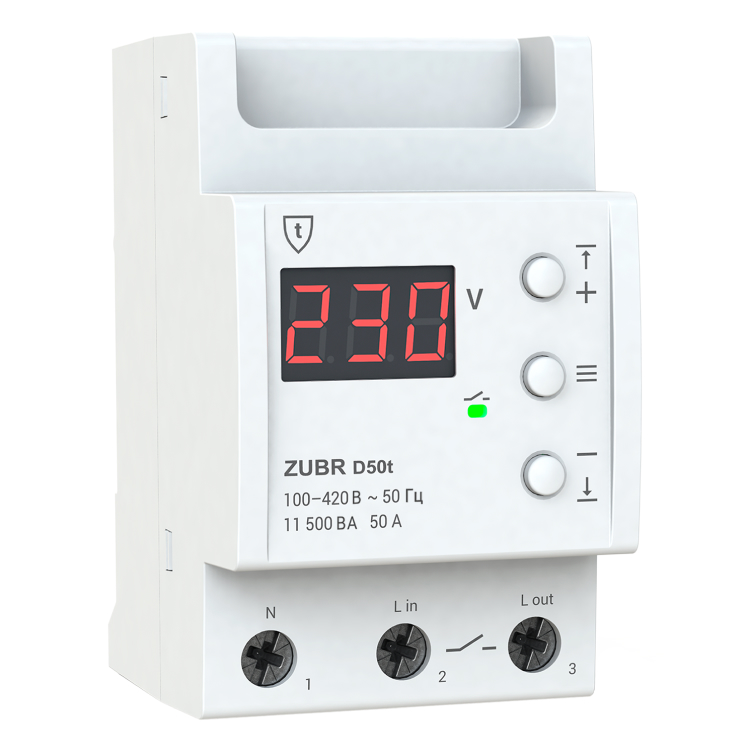 Реле напруги ZUBR D50t