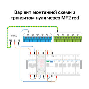 Мультифункціональне реле ZUBR MF2-50 red